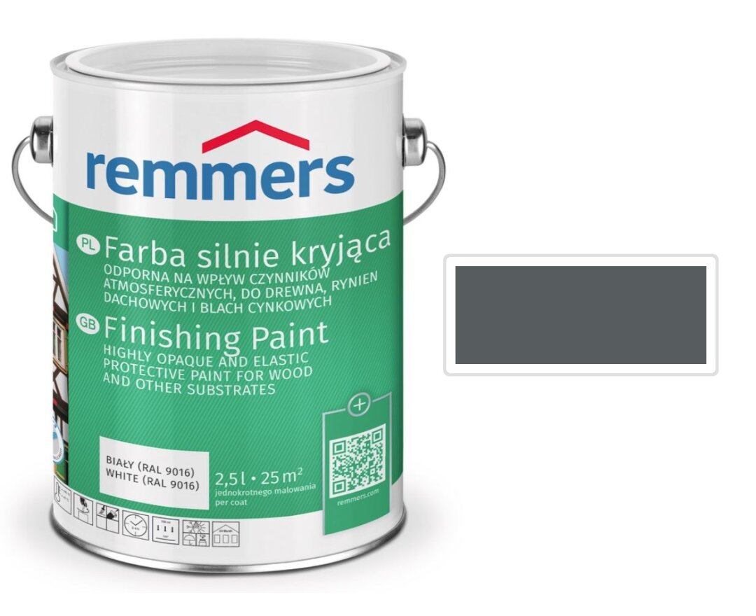 Farba silnie kryjąca Deckfarbe 2,5L- fot-