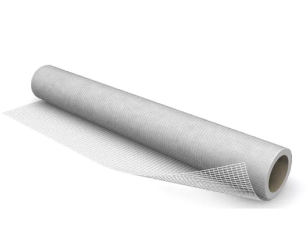 Siatka zbrojąca z włókna szklanego w otulinie polimerowej Tex 4/100- fot-