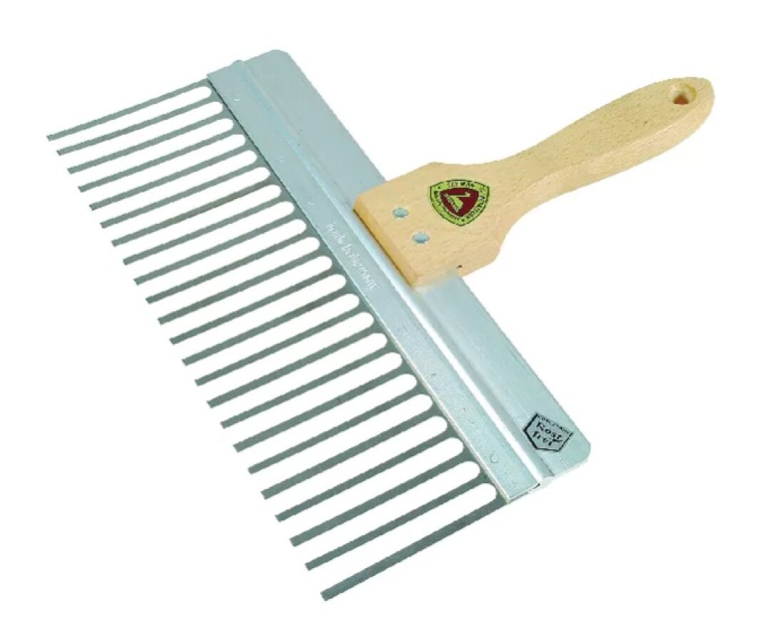 Grzebień tynkarski- fot-