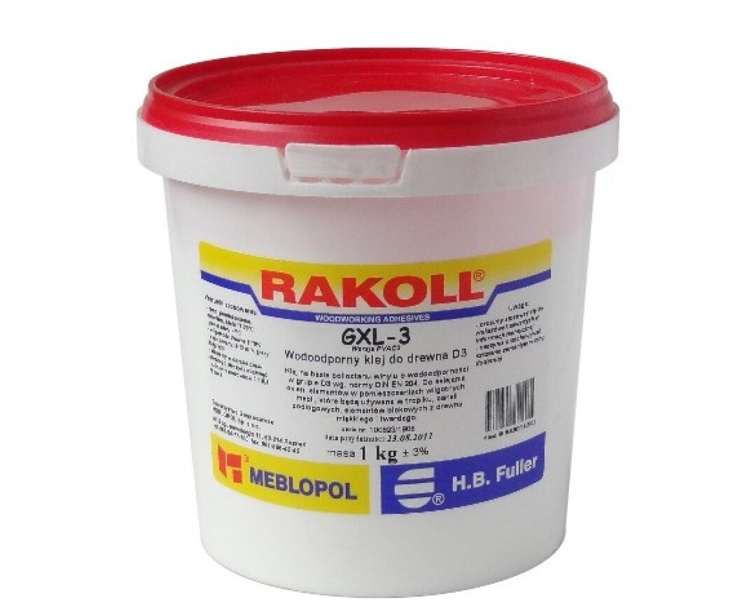 Wodoodporny klej do drewna RAKOLL GXL-3 – 5kg- fot-