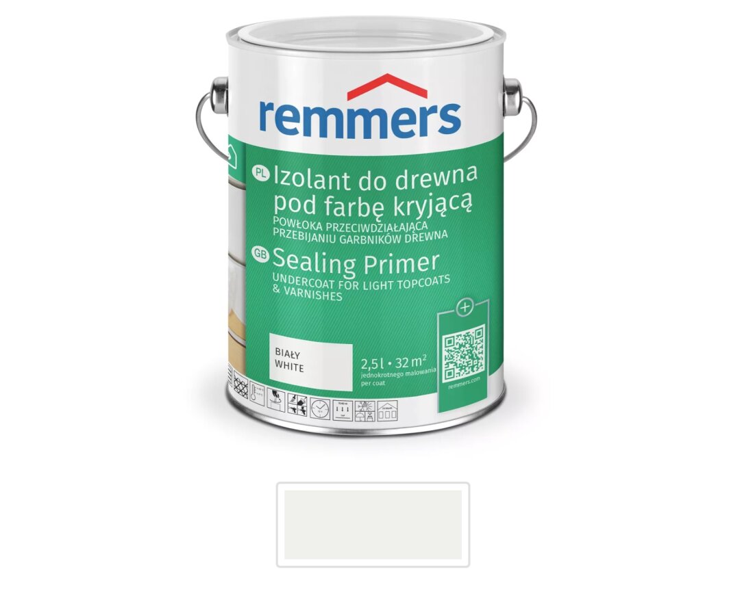 Izolant do drewna pod farbę kryjącą 5L- fot-