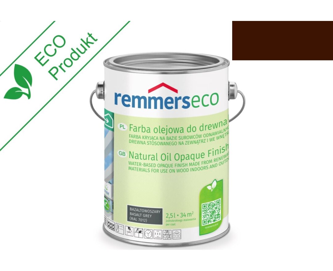 Farba olejowa do drewna [eco] 0,75L- fot-
