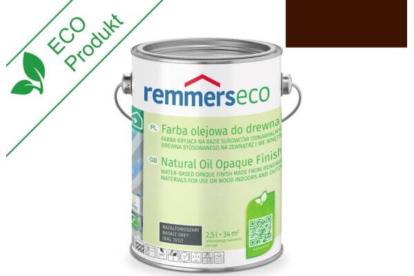 Farba olejowa do drewna [eco] 0,75L remmers Orzech