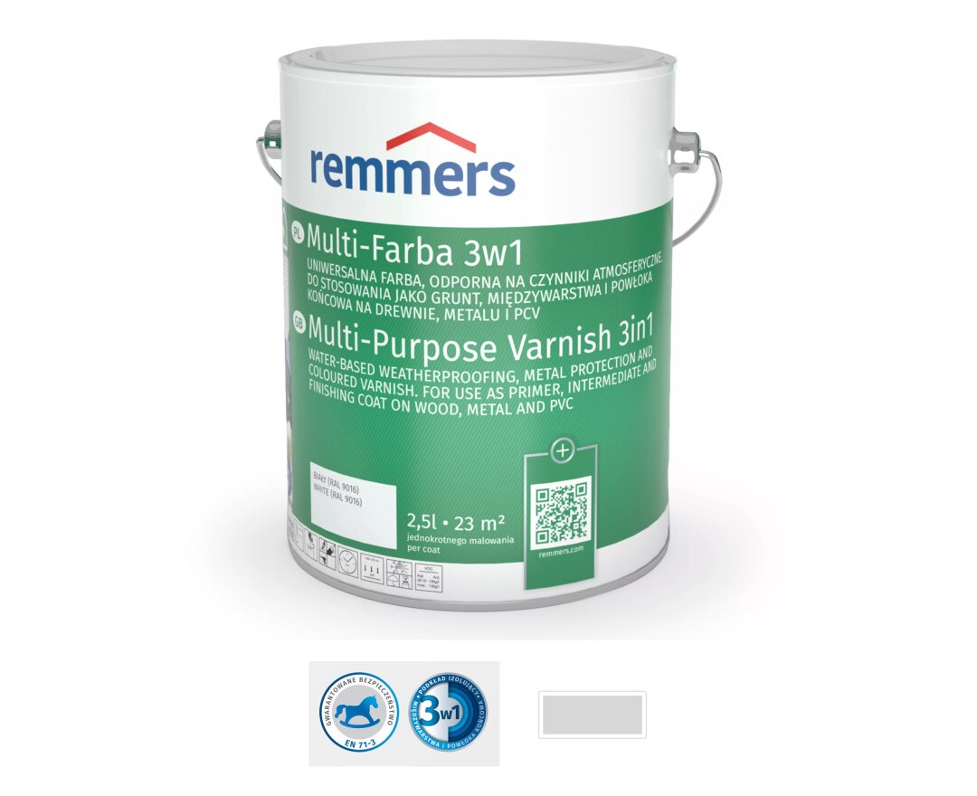 Uniwersalna farba Multi-Farba 3w1 0,375L- fot-