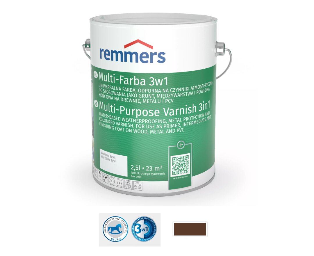 Uniwersalna farba Multi-Farba 3w1 0,375L- fot-