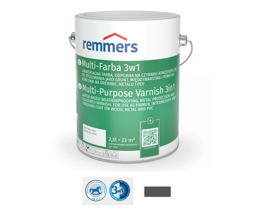 Uniwersalna farba Multi-Farba 3w1 0,375L- fot-