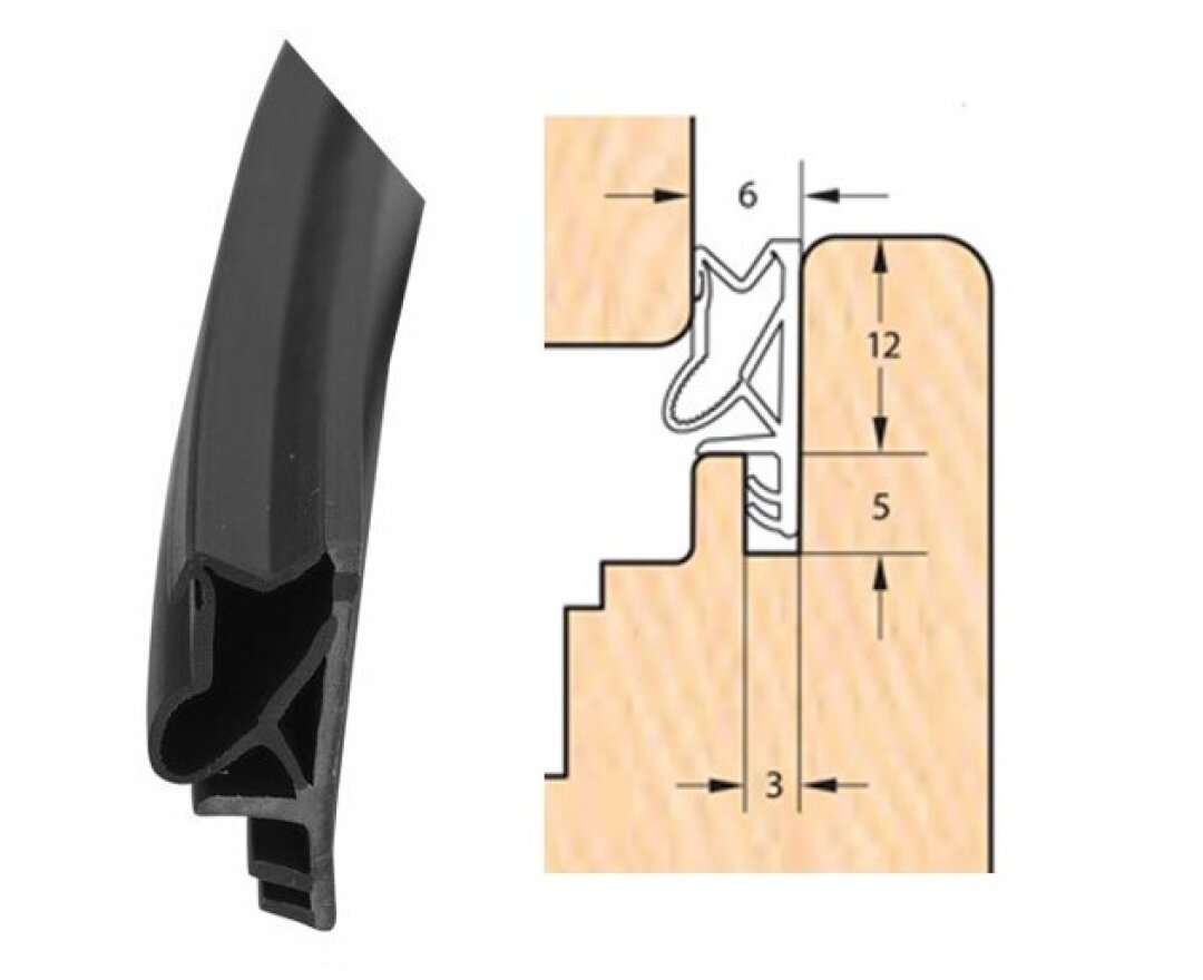 Uszczelka okienna S7503 - 200m- fot-