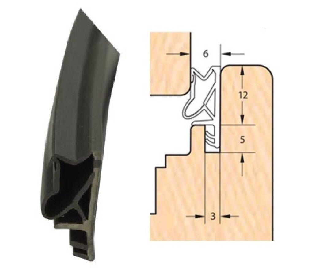 Uszczelka okienna S7503 - 200m- fot-