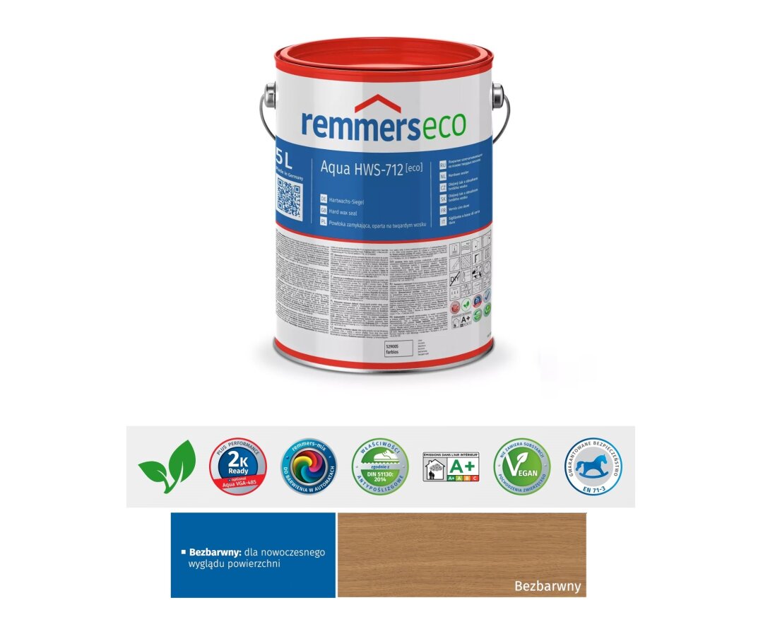 Aqua HWS-712-Hartwachs-Siegel [eco] 5L- fot-