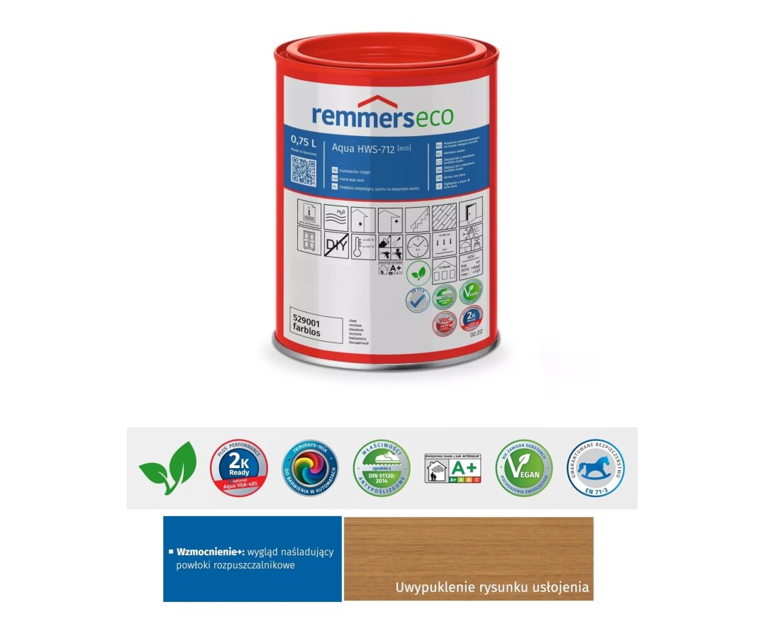 Aqua HWS-712-Hartwachs-Siegel [eco] 0,75L- fot-