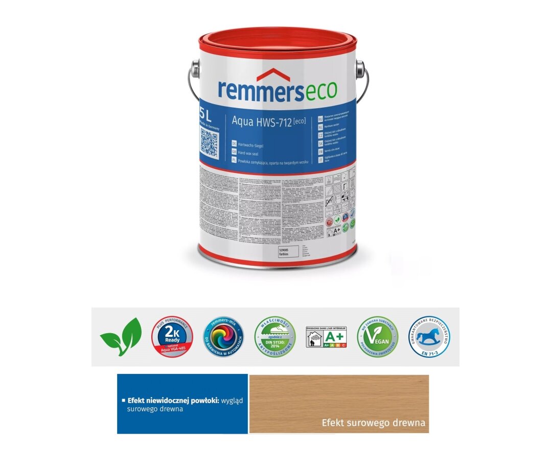 Aqua HWS-712-Hartwachs-Siegel [eco] 5L- fot-