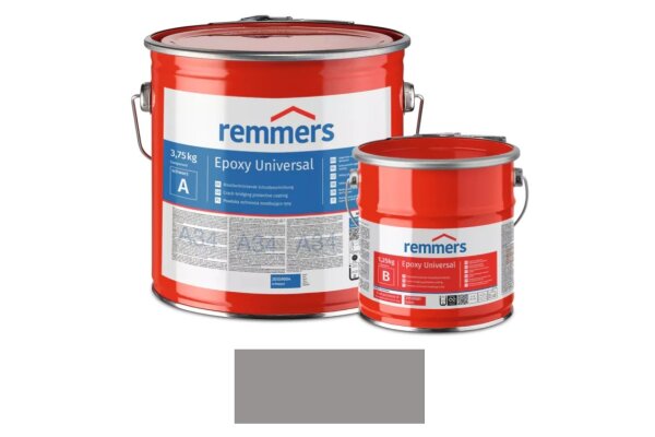 Powłoka ochronna mostkująca rysy Epoxy Universal 5kg, szary remmers Szary