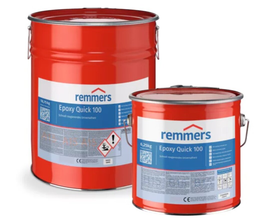 Szybko reagująca epoksydowa żywica gruntująca i zaprawowa Epoxy Quick 100 1kg- fot-