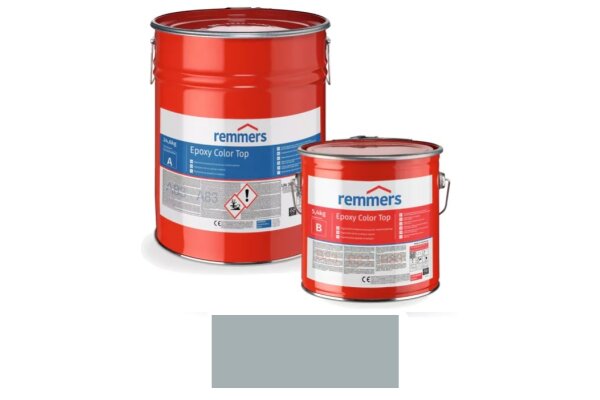 Pigmentowana powłoka utrwalająca Epoxy Color Top 10kg remmers srebrnoszary