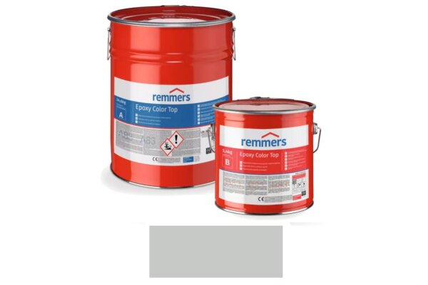 Pigmentowana powłoka utrwalająca Epoxy Color Top 10kg remmers Jasnoszary