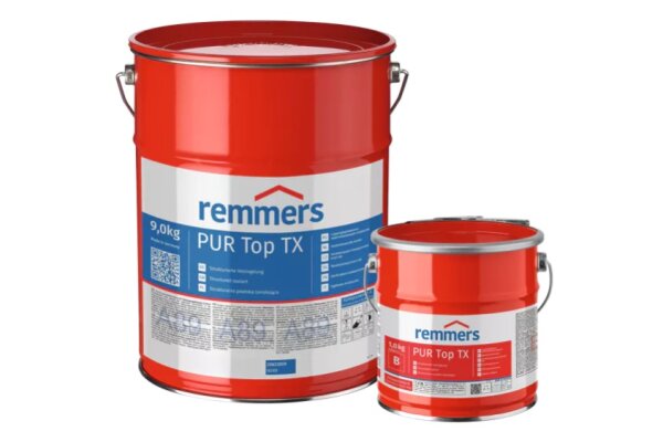 Strukturalna, przezroczysta powłoka zamykająca PUR Top TX 2,5kg remmers Bezbarwny