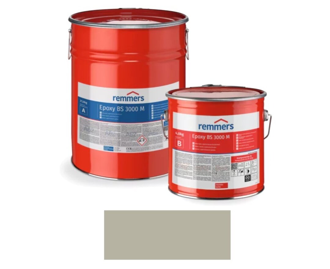 Wodne, pigmentowane, matowe zamknięcie Epoxy BS 3000 M, 5kg- fot-