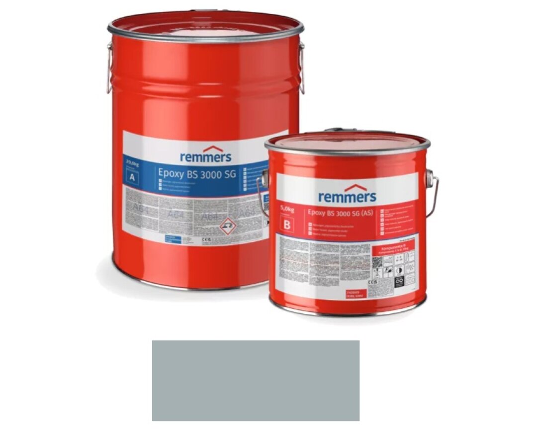 Wodne, pigmentowane zamknięcie o jedwabistym połysku Epoxy BS 3000 SG, 5kg- fot-