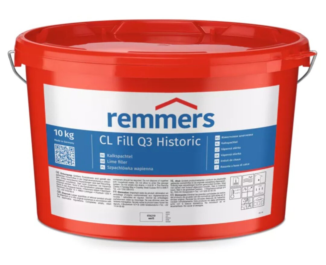 Szpachlówka na bazie wapna dyspergowanego CL Fill Q3 Historic- fot-