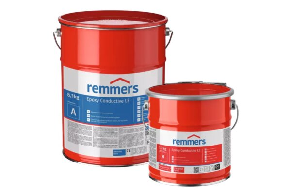 Posadzkowa warstwa przewodząca, na bazie wody Epoxy Conductive LE remmers Czarny