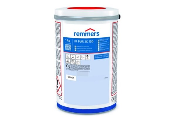 Wysokoeastyczna, dwuskładnikowa, poliuretanowa żywica iniekcyjna DI (P) - IR PUR 2K 150 1kg remmers