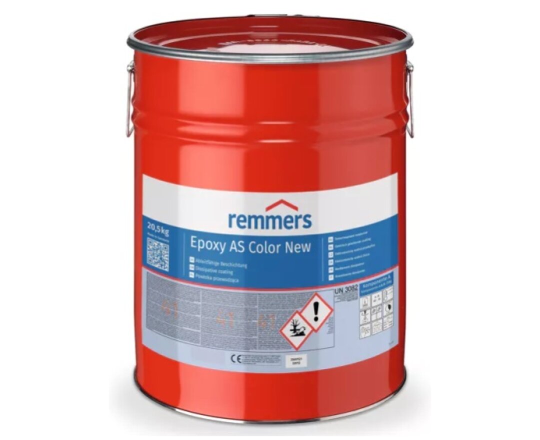 Powłoka przewodząca ładunki elektryczne Epoxy AS Color 25kg- fot-