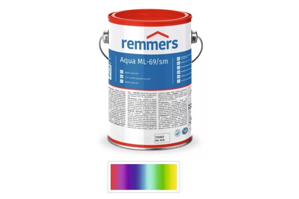  System farb do metali Aqua ML-69/sm-Multi-Lack 3w1 0,75L remmers Niestandardowy
