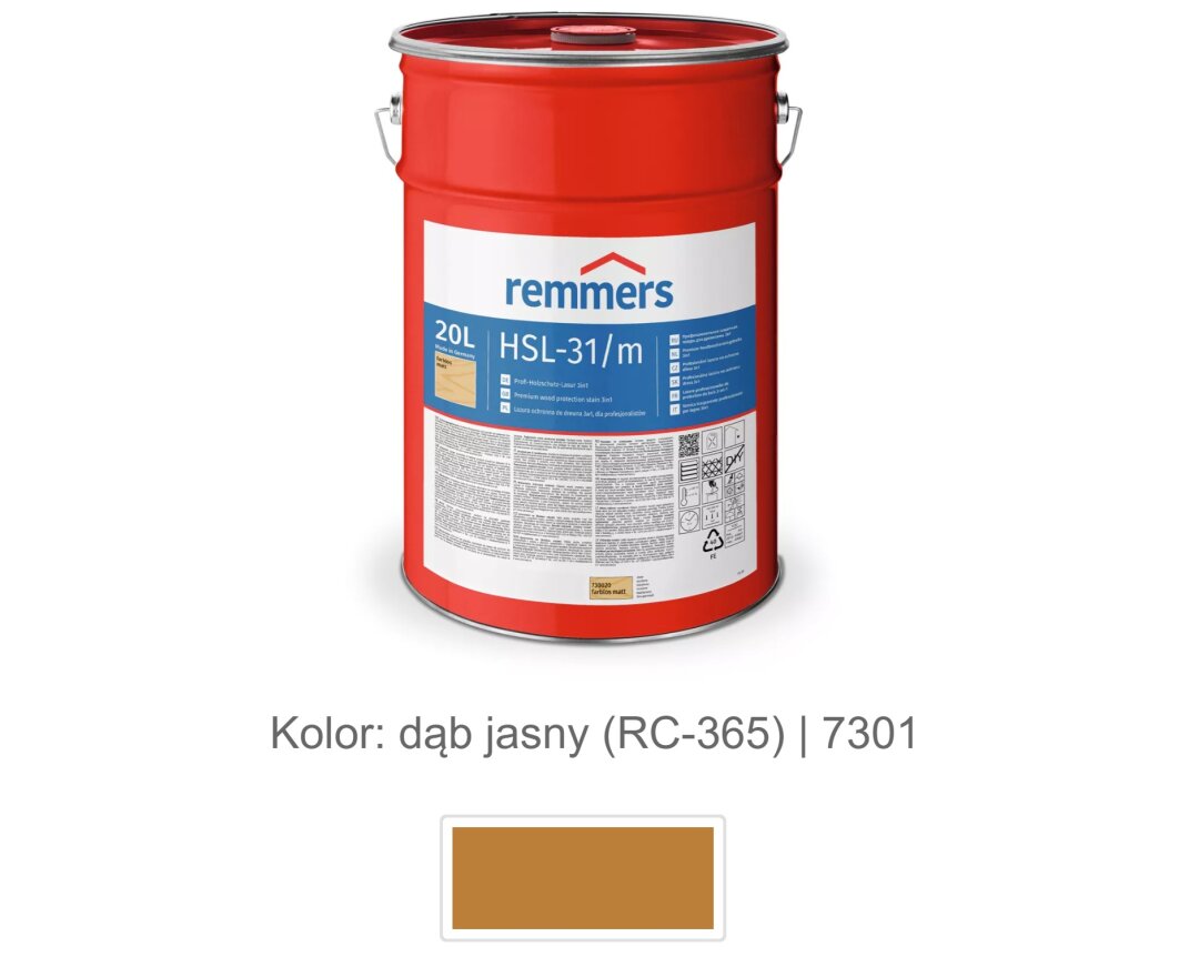 HSL-31/m-Profi-Holzschutz-Lasur 3in1 5L- fot-