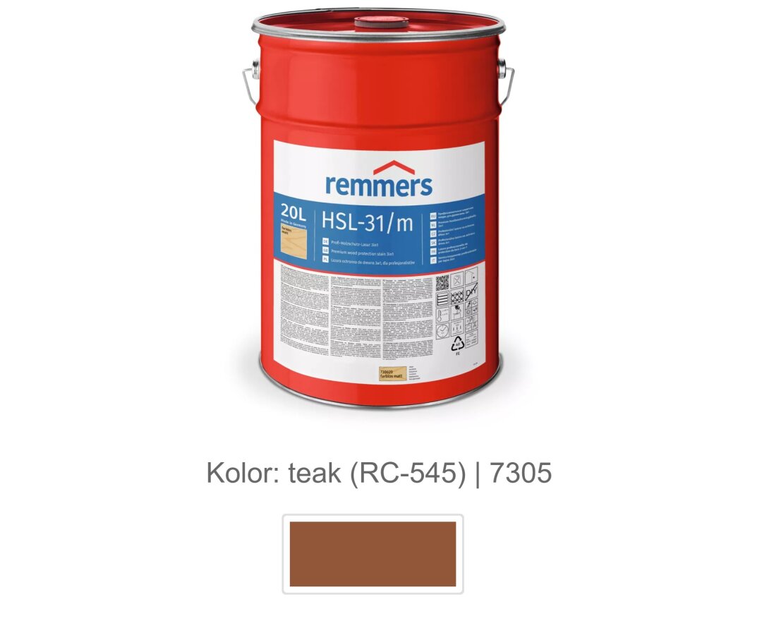 HSL-31/m-Profi-Holzschutz-Lasur 3in1 2,5L- fot-