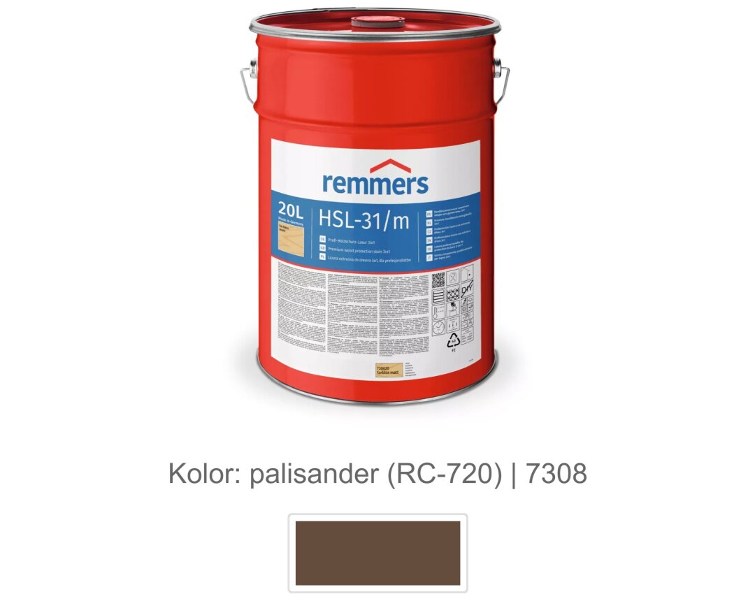 HSL-31/m-Profi-Holzschutz-Lasur 3in1 20L- fot-
