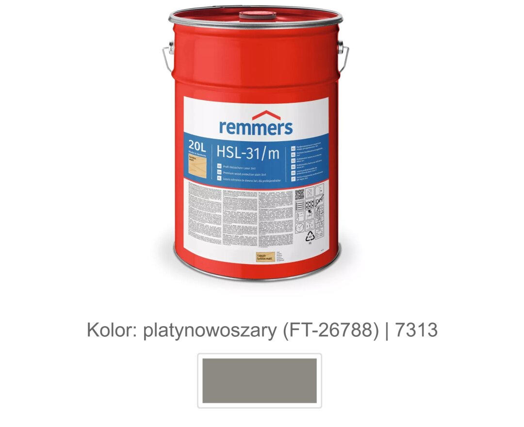 HSL-31/m-Profi-Holzschutz-Lasur 3in1 20L- fot-