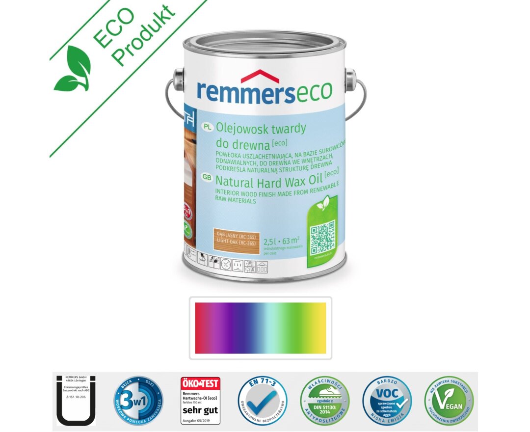 Olejowosk twardy do drewna [eco] 2,5L- fot-