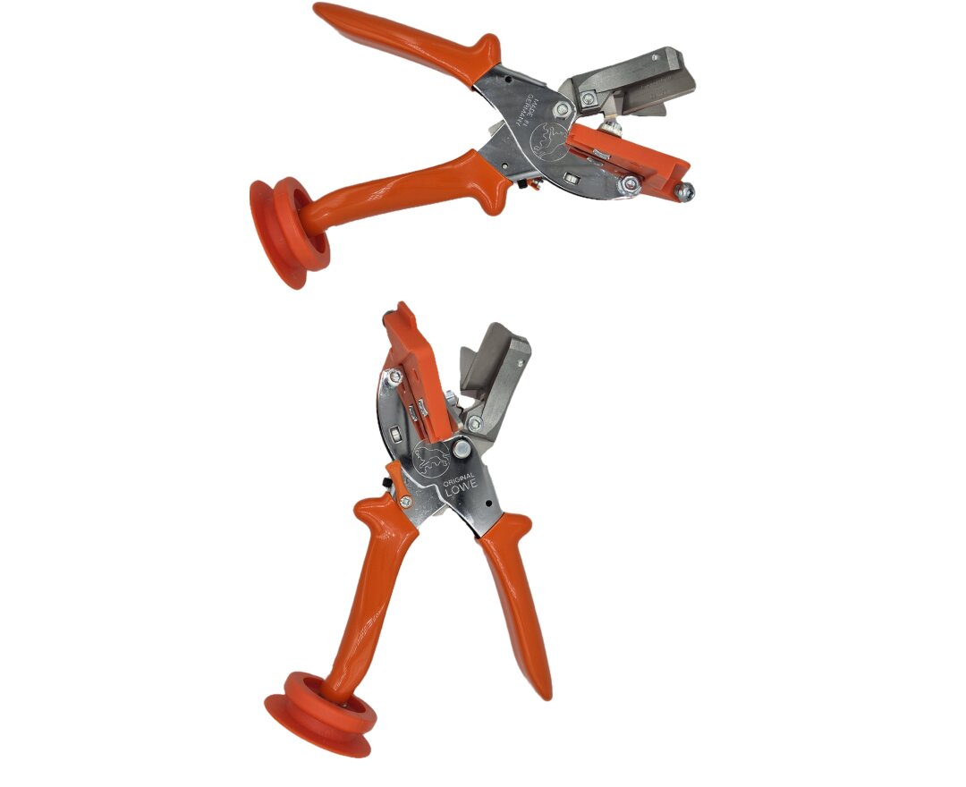 DSV 1521/L Nożyce kątowe 90° Löwe +rolka- fot-