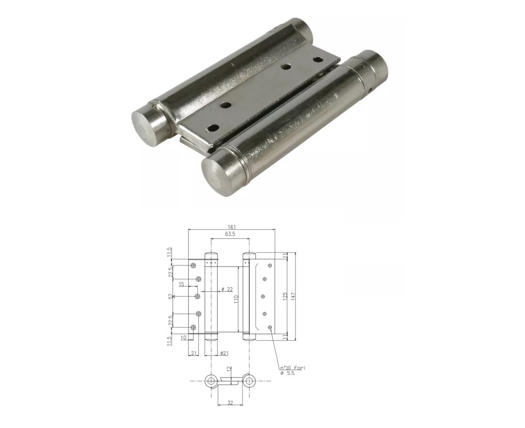 ZAWIAS WAHADŁOWY 125mm- fot-