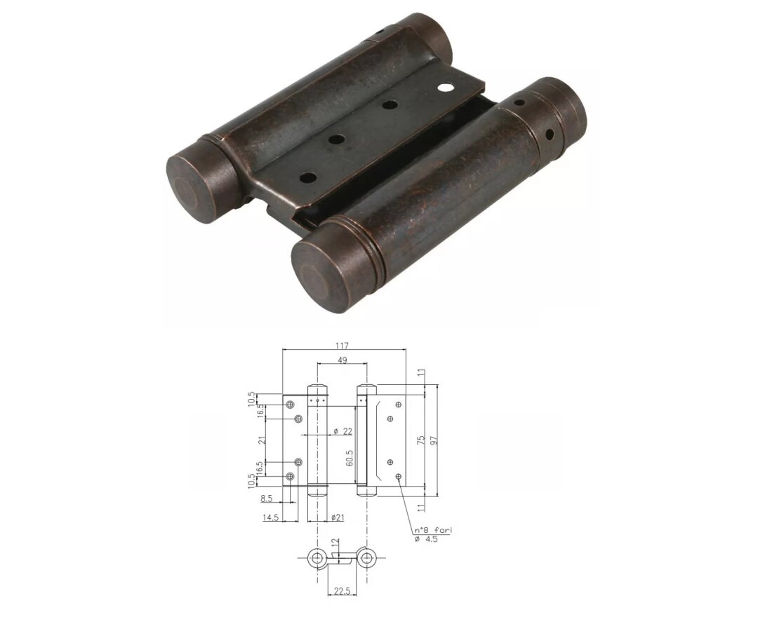 ZAWIAS WAHADŁOWY 75mm- fot-