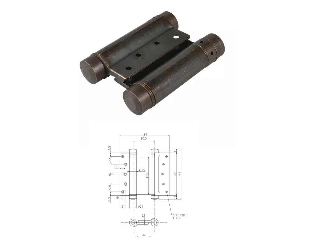 ZAWIAS WAHADŁOWY 125mm- fot-