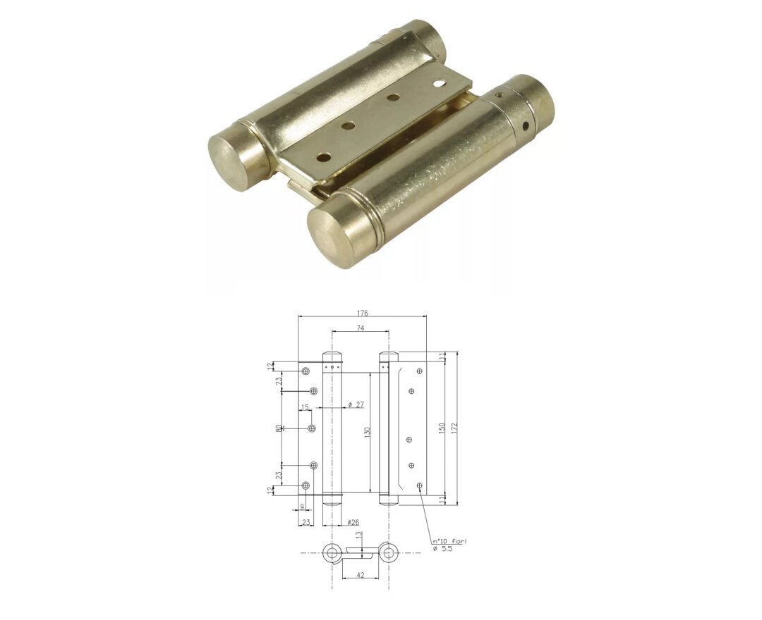 ZAWIAS WAHADŁOWY 150mm- fot-