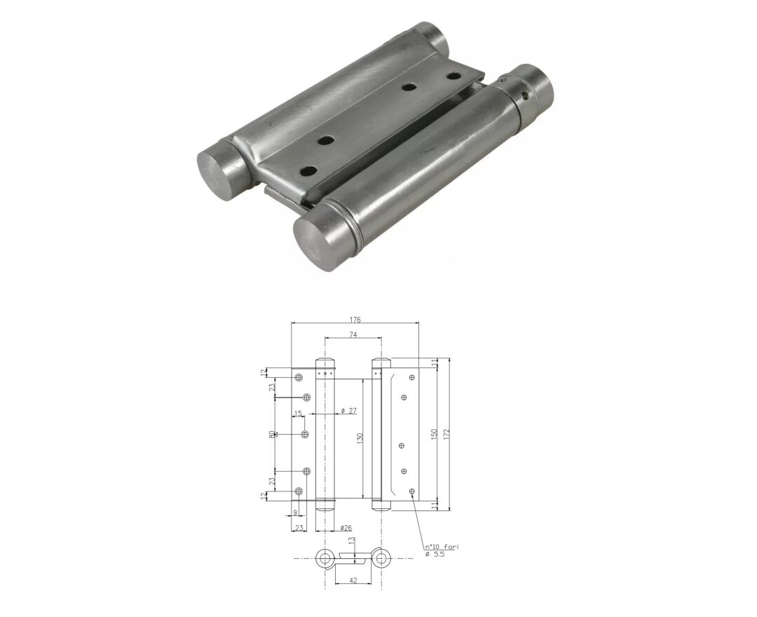 ZAWIAS WAHADŁOWY 150mm- fot-