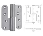 ZAWIAS ROZŁĄCZNY ZAOKRAGLONY 100x86mm PRAWY 3 szt. NOVET Stal nierdzewna