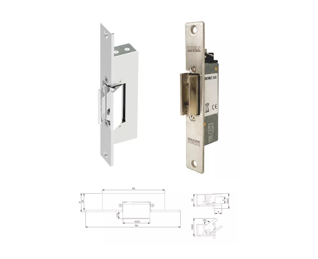 ELEKTROZACZEP 87 DO SZKŁA REWERSYJNY, 12V DC- fot-