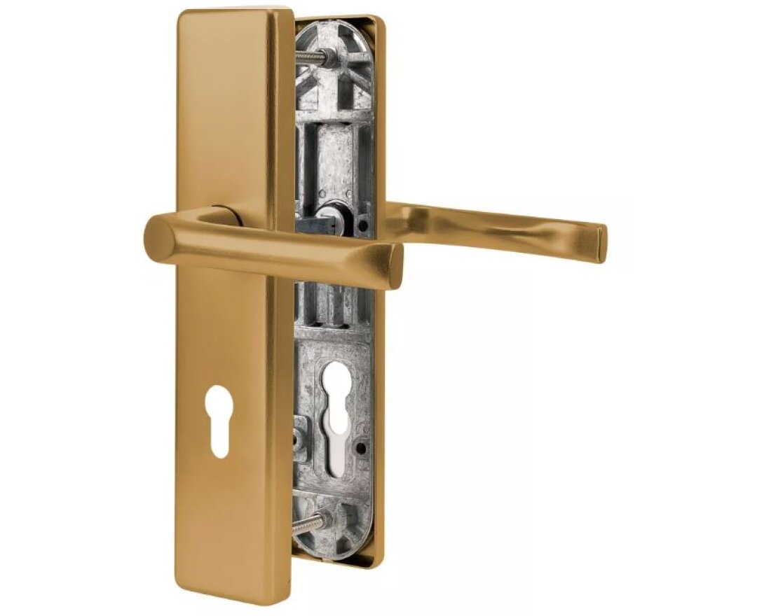 KLAMKA JUNO 92WB (PZ) (F4) [GD 85-95mm]- fot-