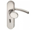 KLAMKO-GAŁKA LOGO 92WB (PZ) (F1) [GD 85-95mm] UE Srebrny