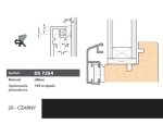 Uszczelka okienna silikonowa DS7354 – 100 m Deventer Czarny
