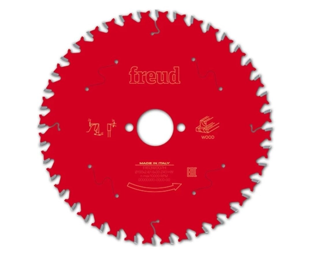 Tarcza do cięcia drewna uniwersalna Freud FR13W007H- fot-