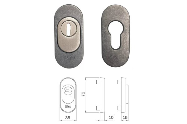 SZYLD ZABEZPIECZAJĄCY DO WKŁADKI ISEO