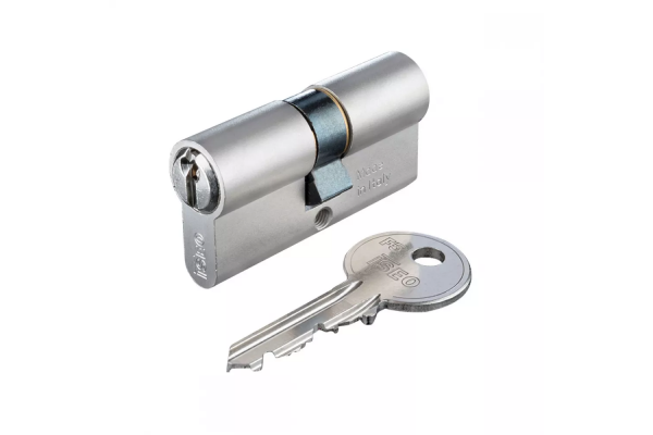 WKŁADKA BĘBENKOWA F5 DWUSTRONNA 30x80, 3 KLUCZE ISEO Nikiel matowy