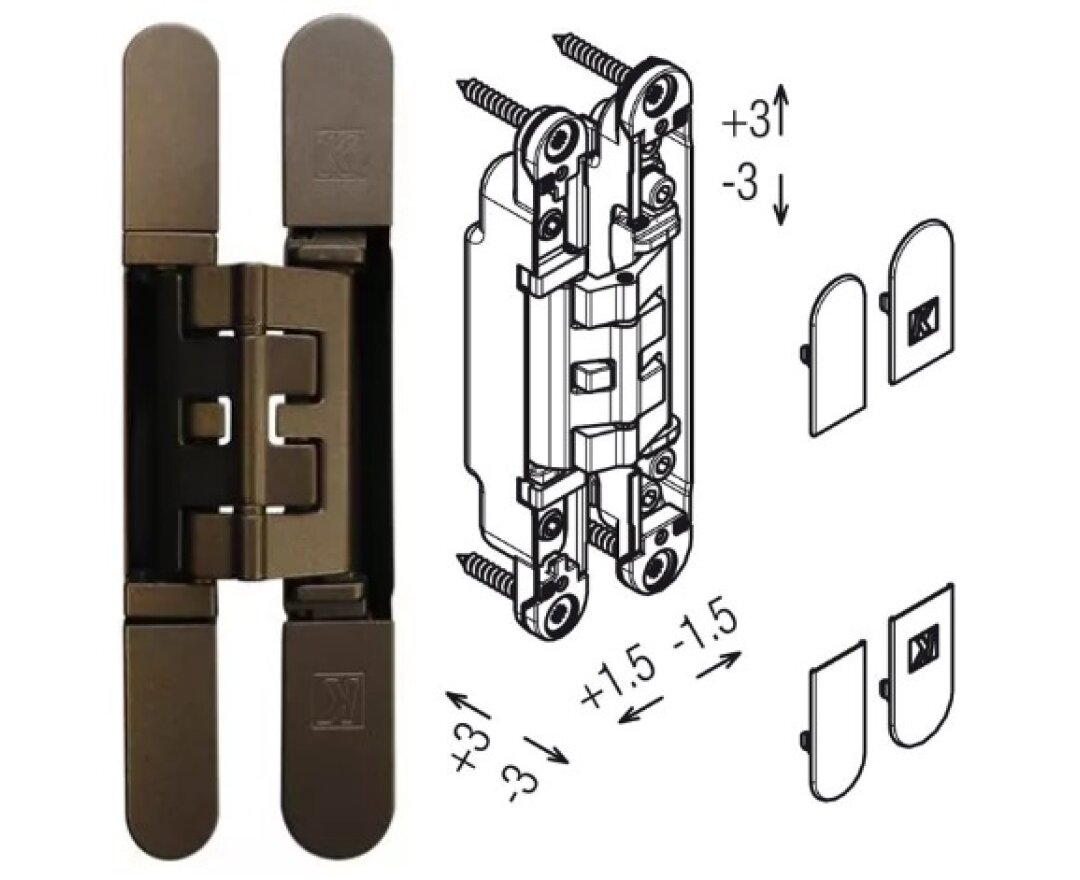 ZAWIAS WPUSZCZANY KUBICA K2460 20szt.- fot-