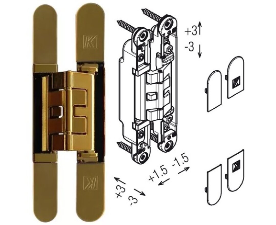 ZAWIAS WPUSZCZANY KUBICA K2460 20szt.- fot-