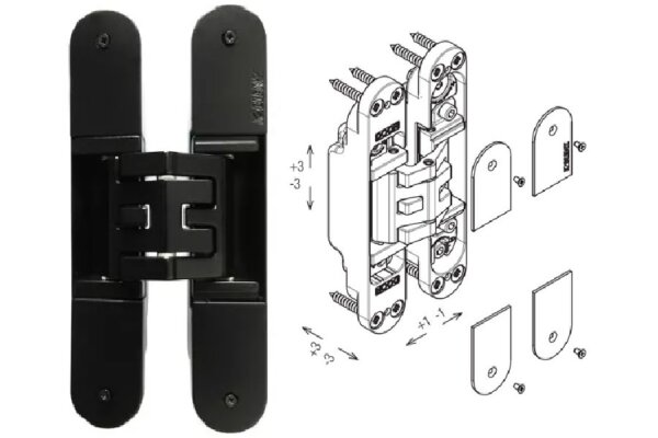 ZAWIAS WPUSZCZANY KUBICA K5080 Koblenz Czarny