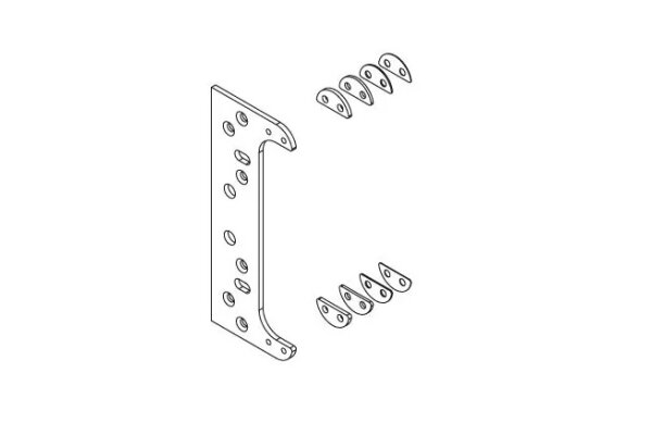 PŁYTKA WZMACNIAJĄCA Z PODKŁADKAMI DO K6200 STAL GALWANIZOWANA Koblenz